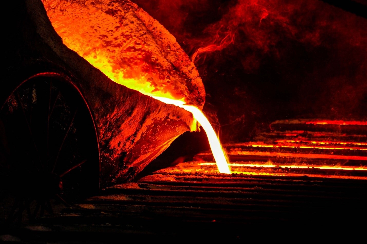 What is crude steel?